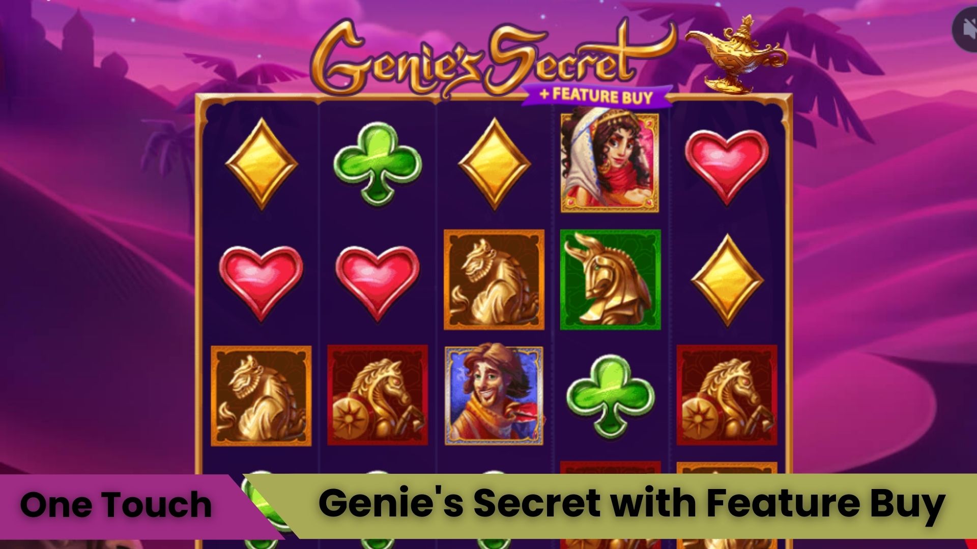 Genie's Secret with Feature Buy Oyna